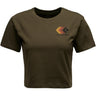BLACK DIAMOND Women's FADED Crop Shirt
