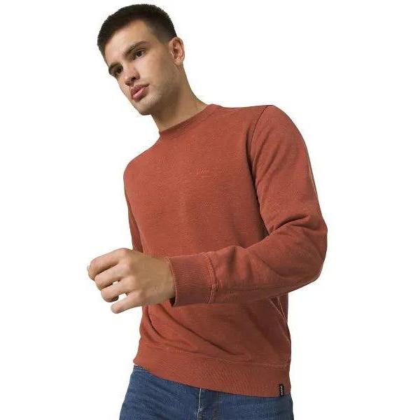 PRANA Men's Vintage Terry Long Sleeve Crew
