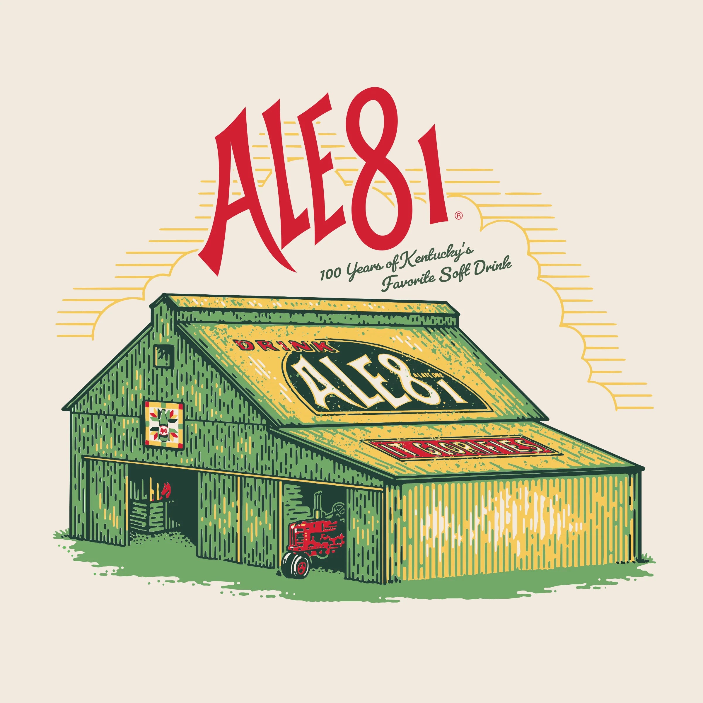 NEW FRONTIER Ale-8-One Barn Tee
