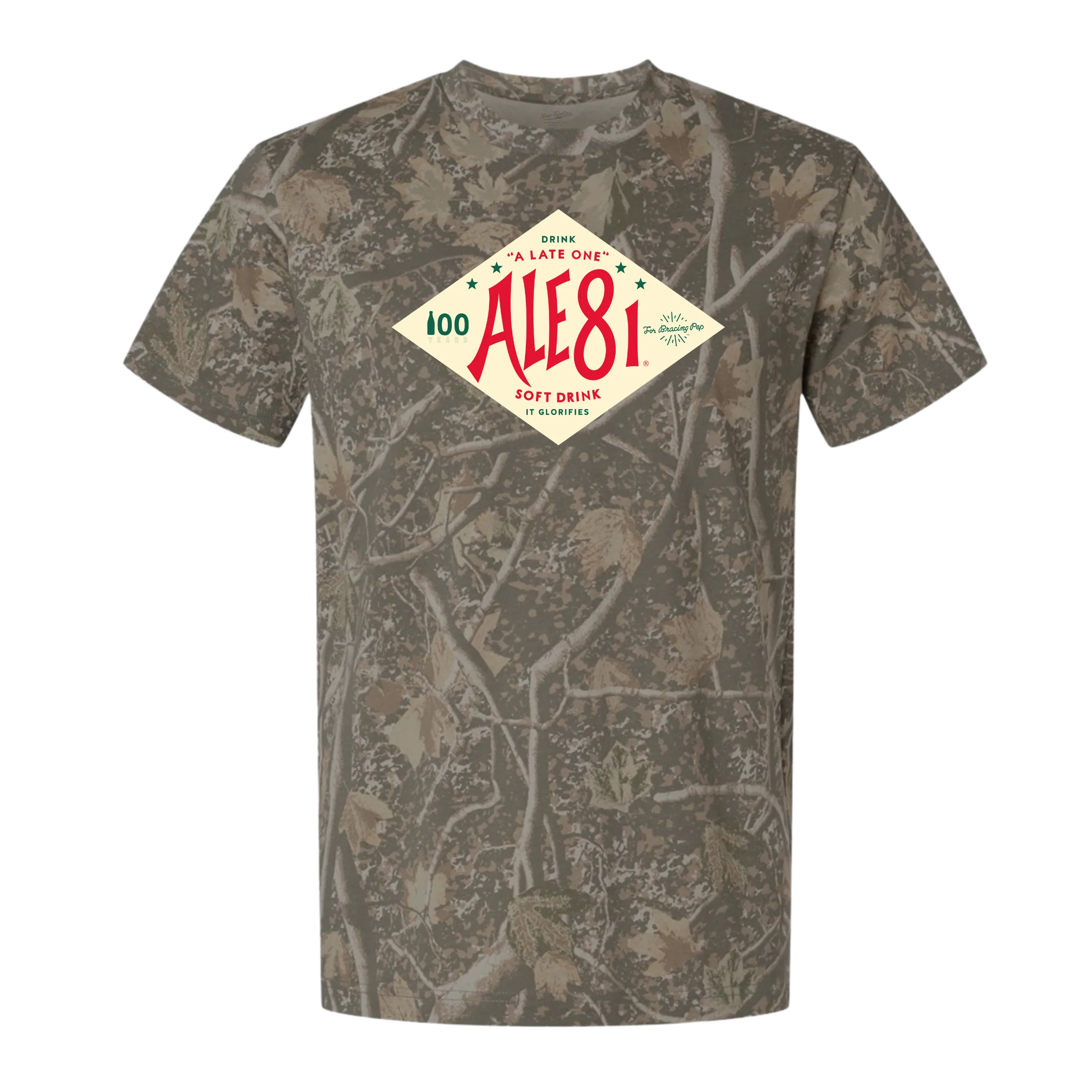 NEW FRONTIER Ale-8-One 100 Year Camo Tee
