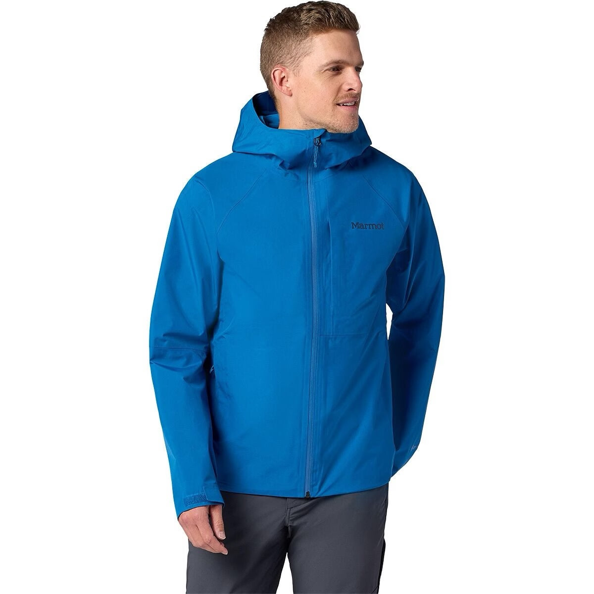 MARMOT Men’s Waypoint Gore-Tex Rain Jacket Nautical Blue