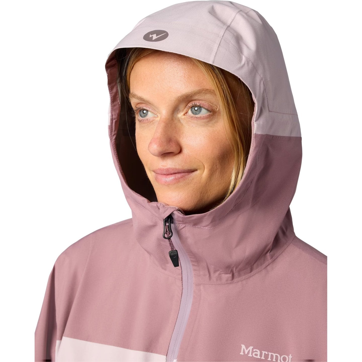 MARMOT Women’s PreCip Evo Flex Rain Jacket Light Mauve/Dust