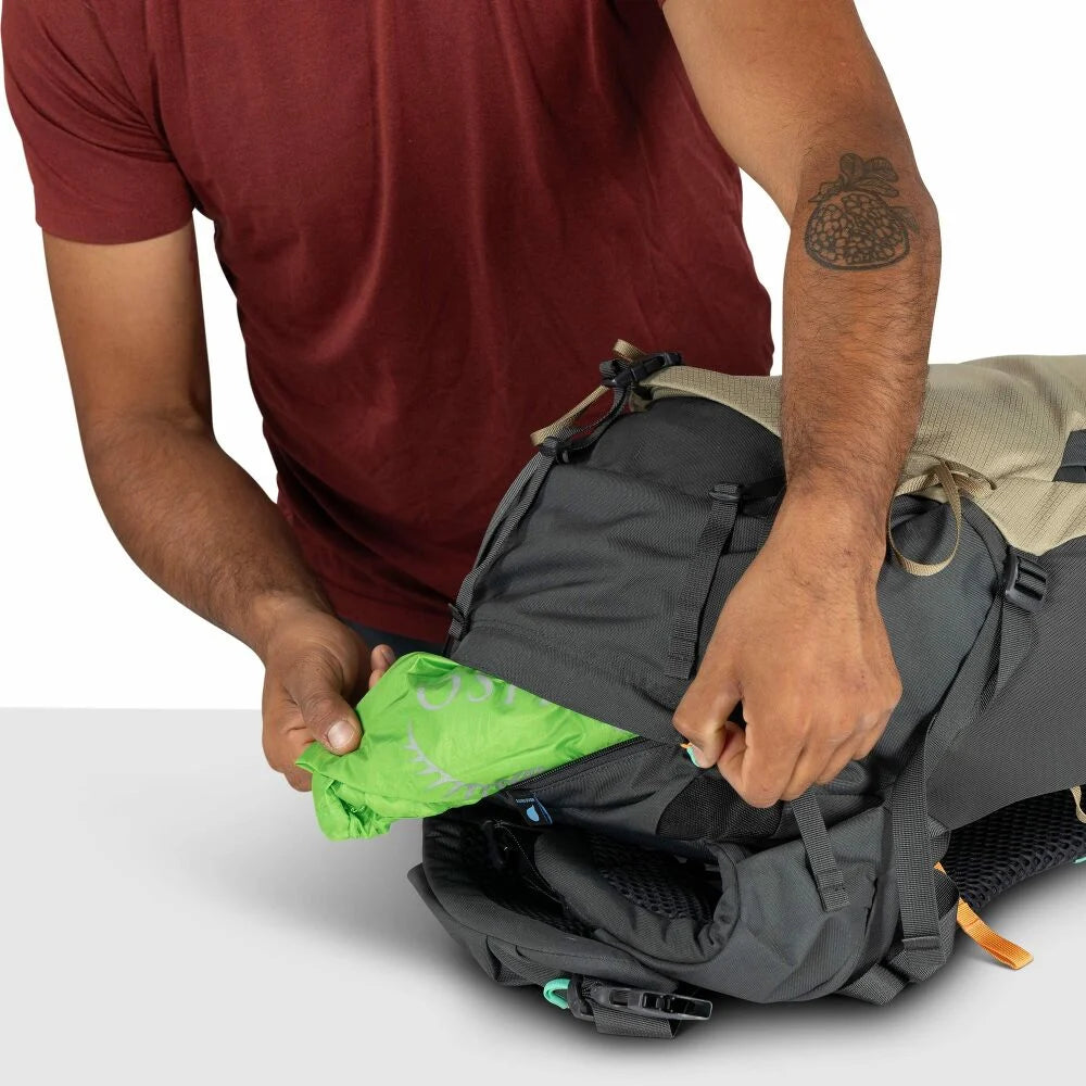 OSPREY Kestrel LT 45 Men's Backpacking Pack Olive Tan