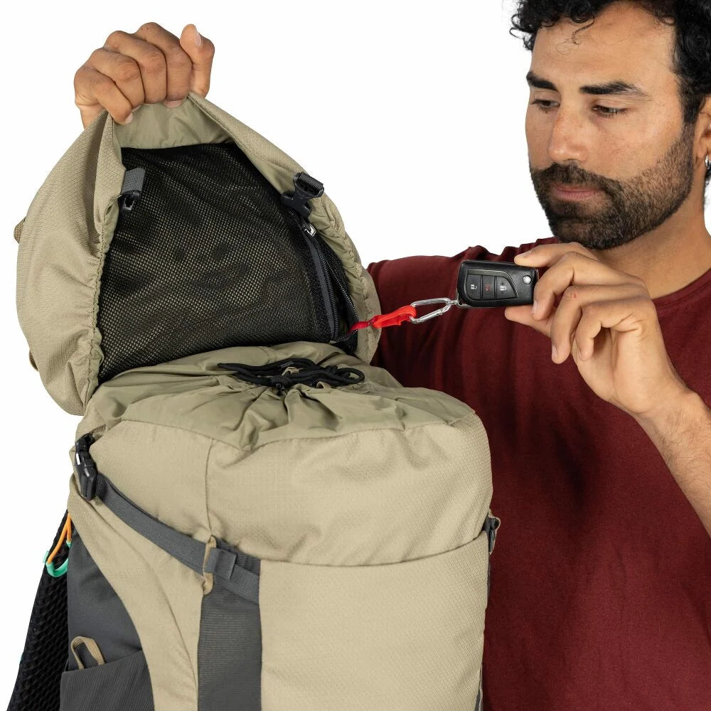OSPREY Kestrel LT 45 Men's Backpacking Pack Olive Tan