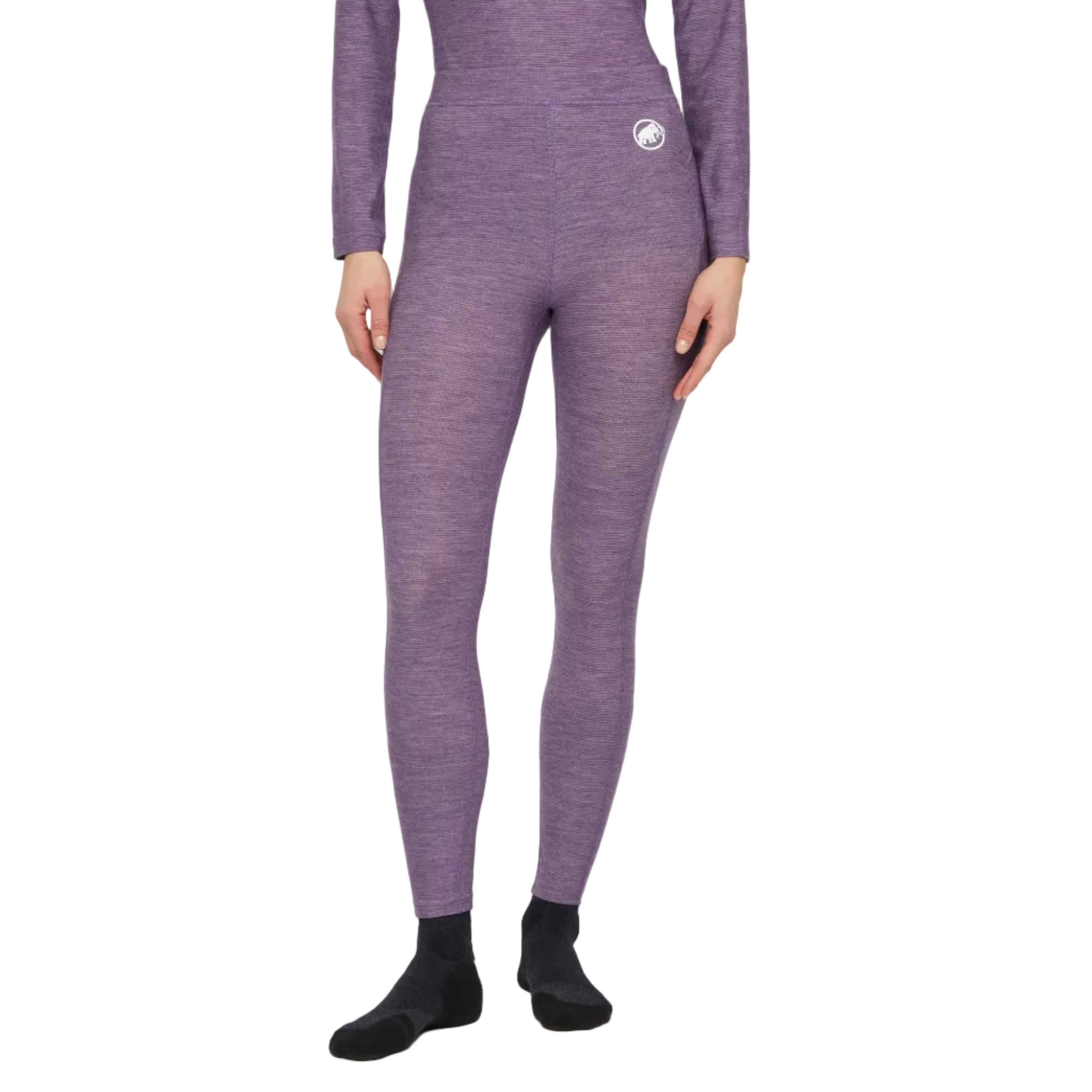 MAMMUT Women’s Tree Wool Thermal FL Tights Paloja Melange