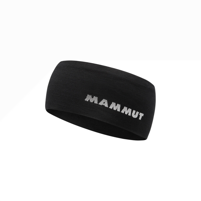 MAMMUT Tree Wool Headband Black