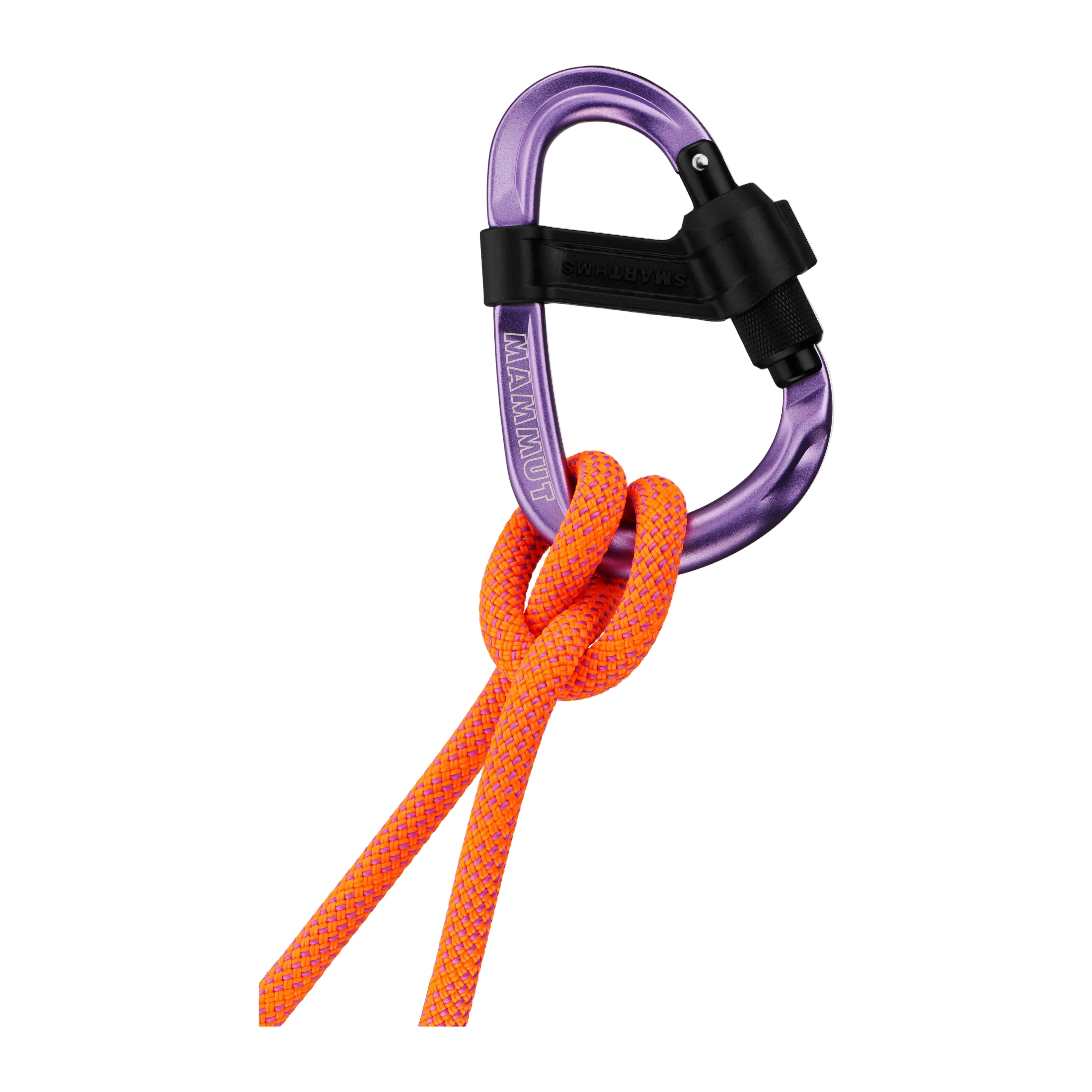 MAMMUT Smart HMS 2.0 Screwgate Carabiner Alpine Calamint