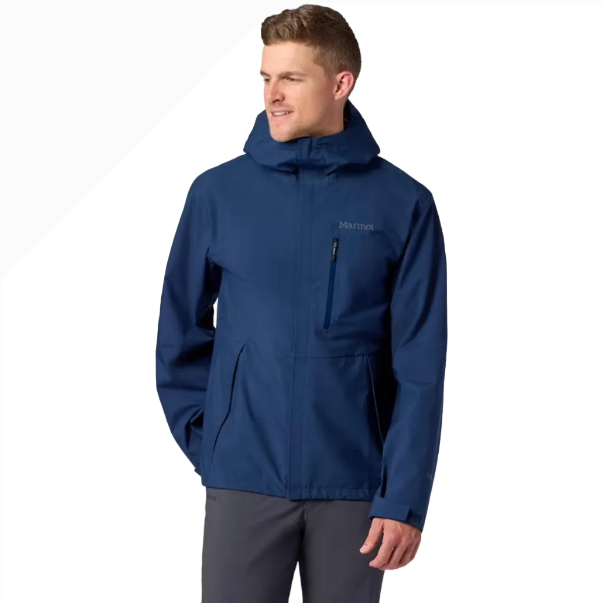 MARMOT Men’s PreCip Evo Pro Rain Jacket Nightfall Navy