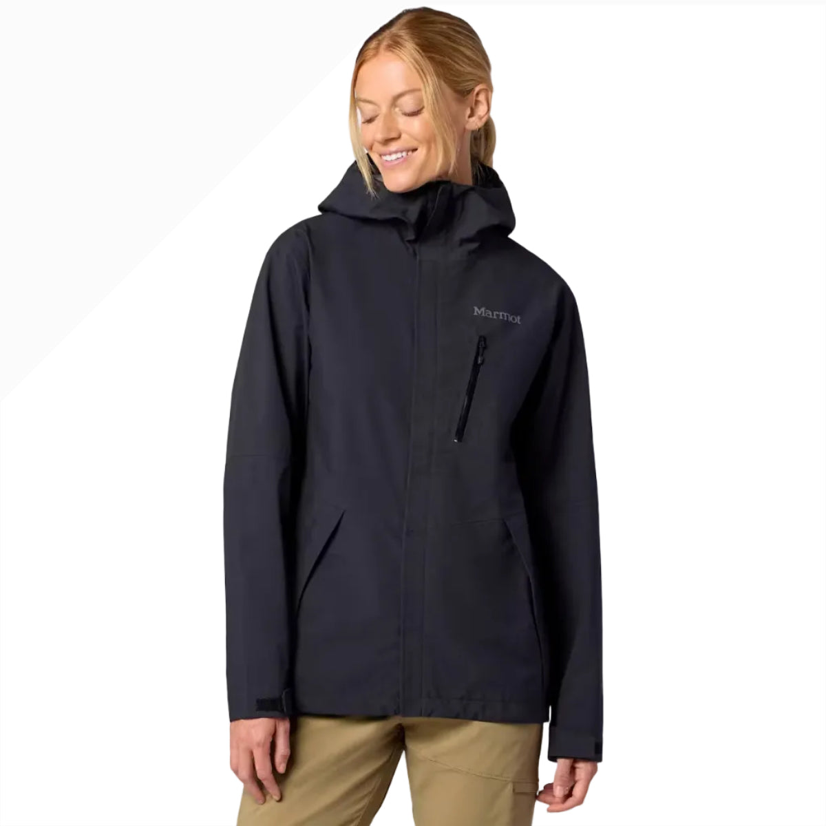 MARMOT Women’s PreCip Evo Pro Rain Jacket Black