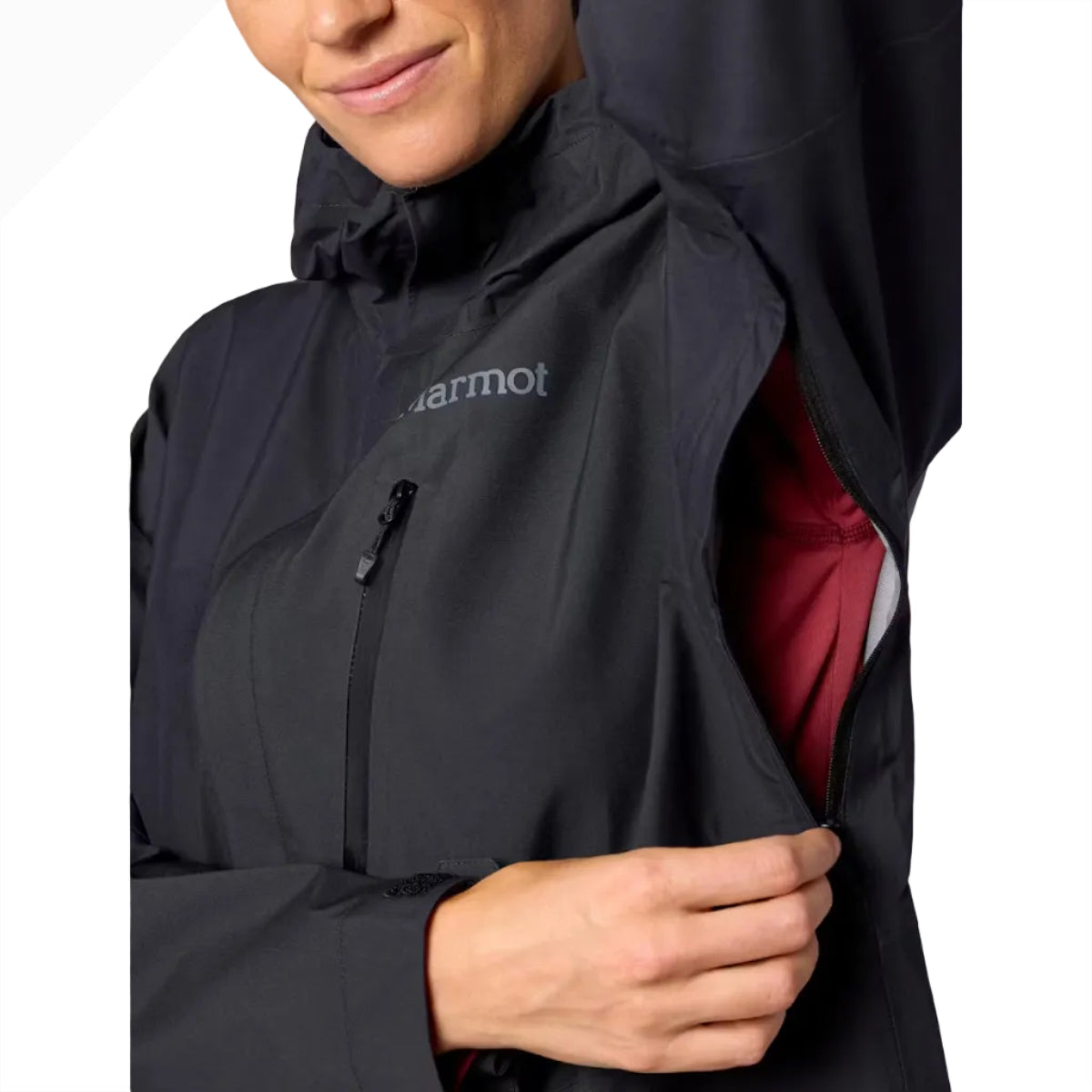MARMOT Women’s PreCip Evo Pro Rain Jacket Black