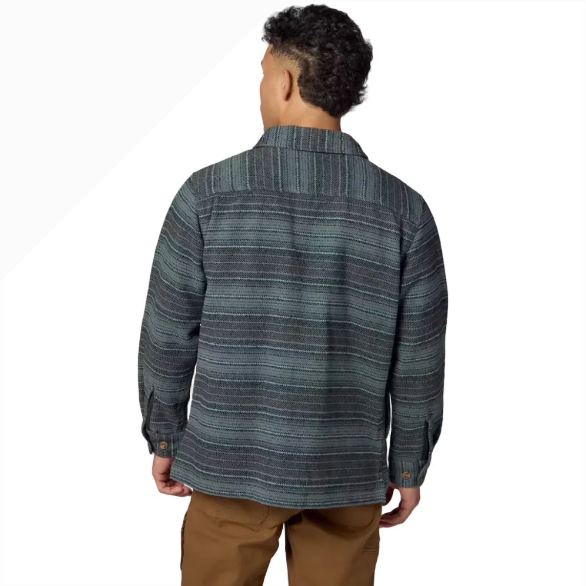MARMOT Men’s Pinecrest Heavyweight Flannel Overshirt Black Blanket Stripe
