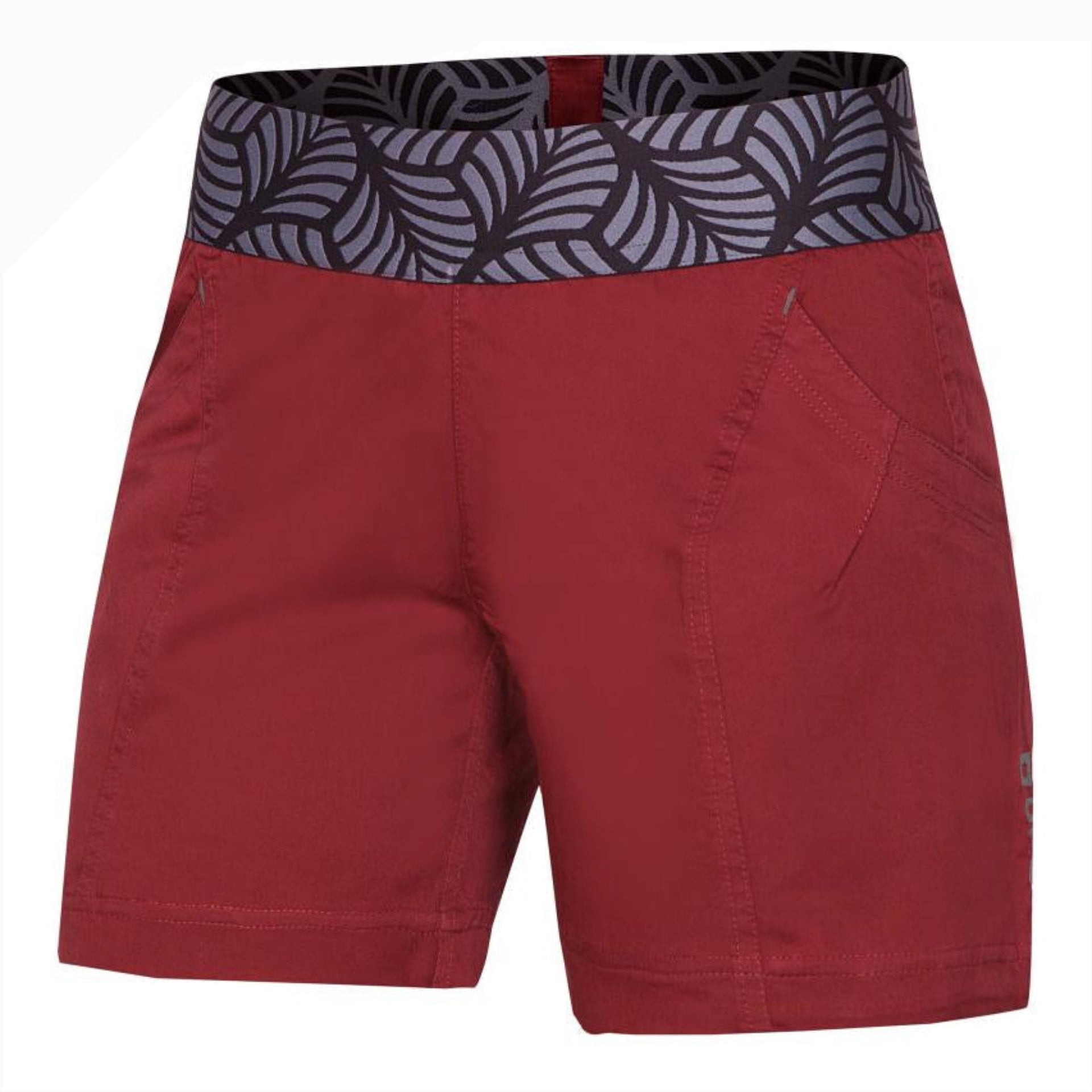 OCUN Women’s Pantera Organic Shorts Wine Syrah