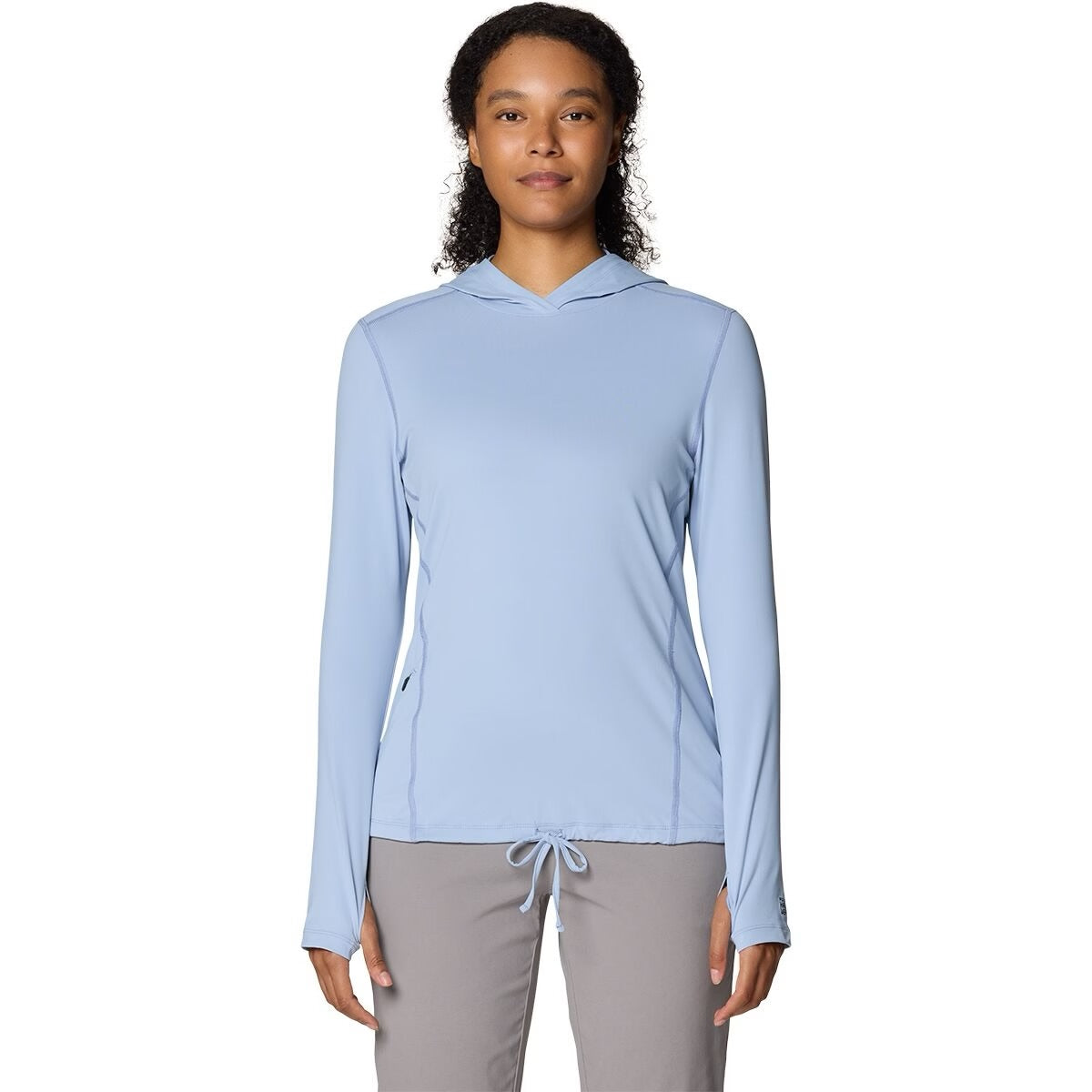 MOUNTAIN HARDWEAR Women's Crater Lake Long Sleeve Hoodie Beach Breeze