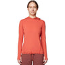 MOUNTAIN HARDWEAR Women's Crater Lake Long Sleeve Hoodie Mars Red