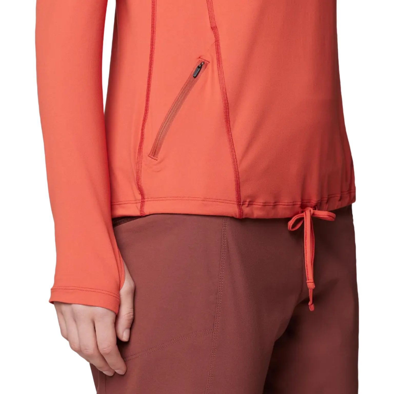MOUNTAIN HARDWEAR Women's Crater Lake Long Sleeve Hoodie Mars Red