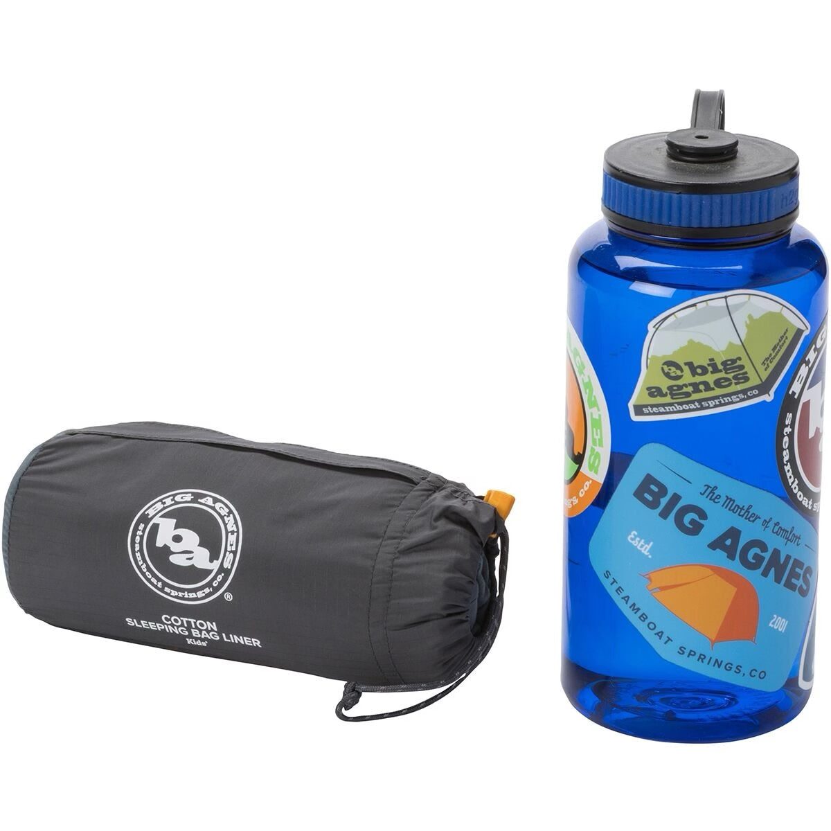 BIG AGNES Cotton Sleeping Bag Liner Dark Slate Regular