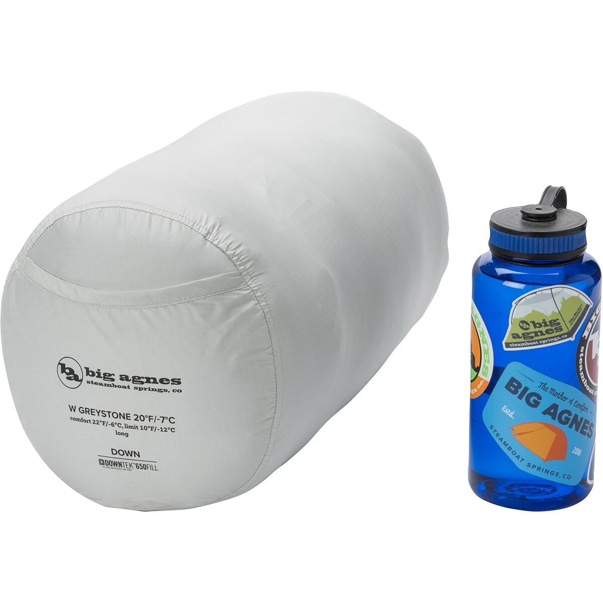 BIG AGNES Greystone 30 Degree Sleeping Bag Regular LZ