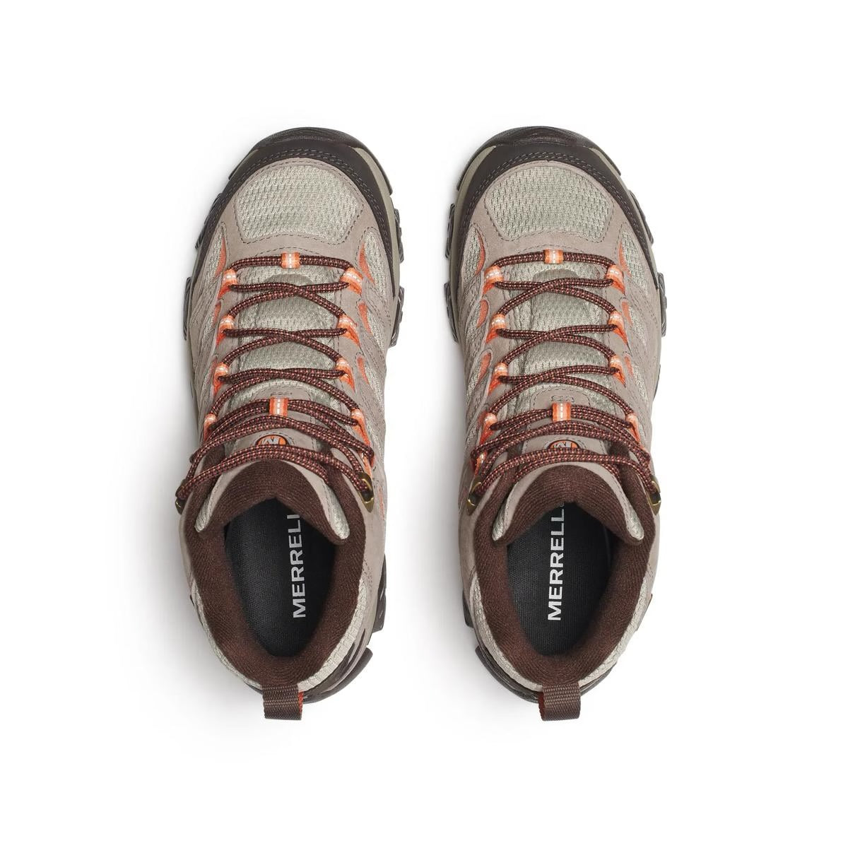 MERRELL Women’s Moab 3 Mid Waterproof Hiking Boots Bungee Cord