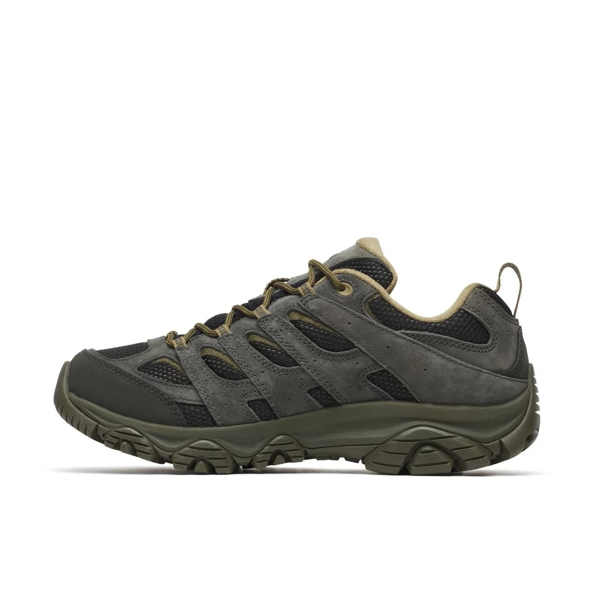 MERRELL Men’s Moab 3 Waterproof Hiking Shoes Black/Beluga