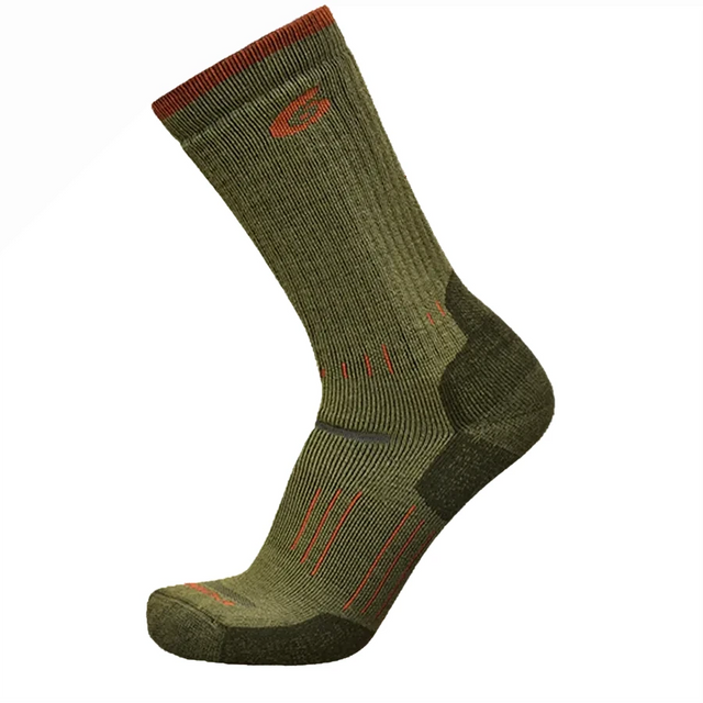 POINT6 Unisex Essential Crew Hiking Socks Medium Cushion Sage