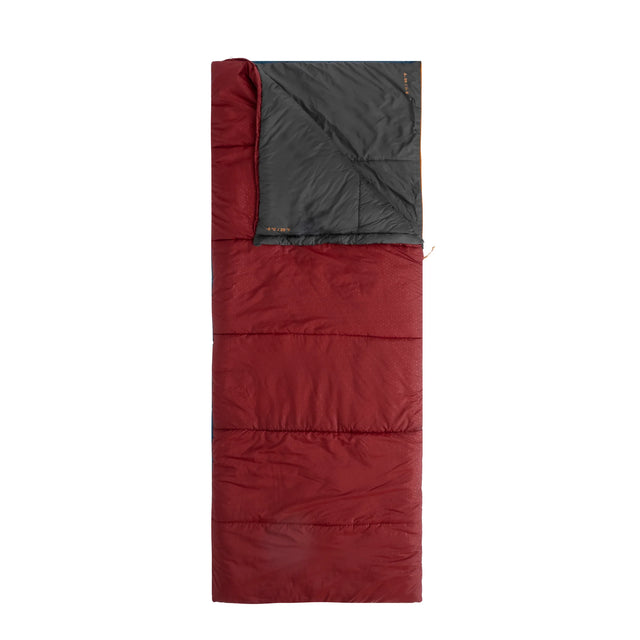 EXPED Megasleep Uno Sleeping Bag Burgundy/Blue