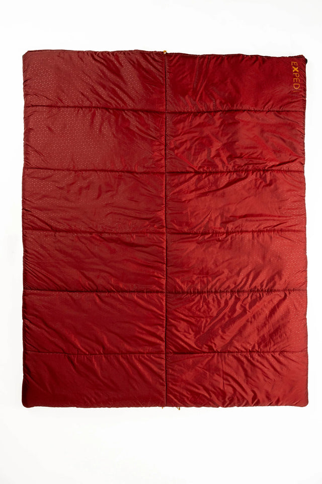 EXPED Megasleep Duo Sleeping Bag Burgundy/Blue