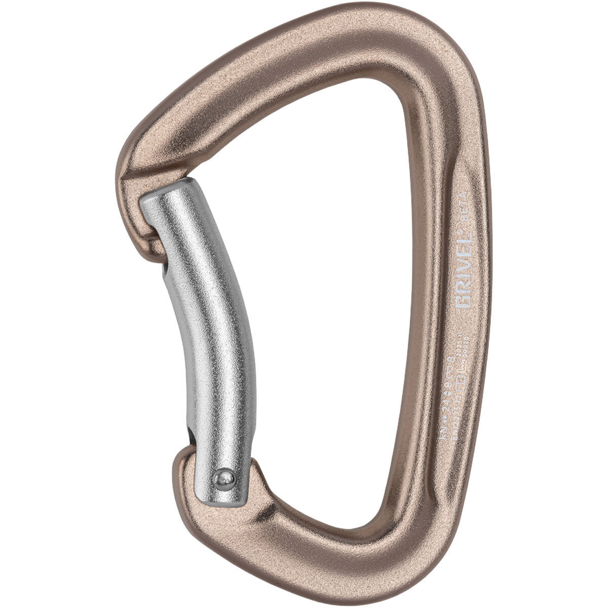 GRIVEL Beta K1B Carabiner Champagne