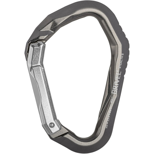 GRIVEL Stealth Straight K16S Carabiner Anthracite Matte
