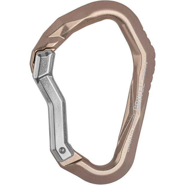 GRIVEL Stealth Bent K16B Carabiner Champagne Matte