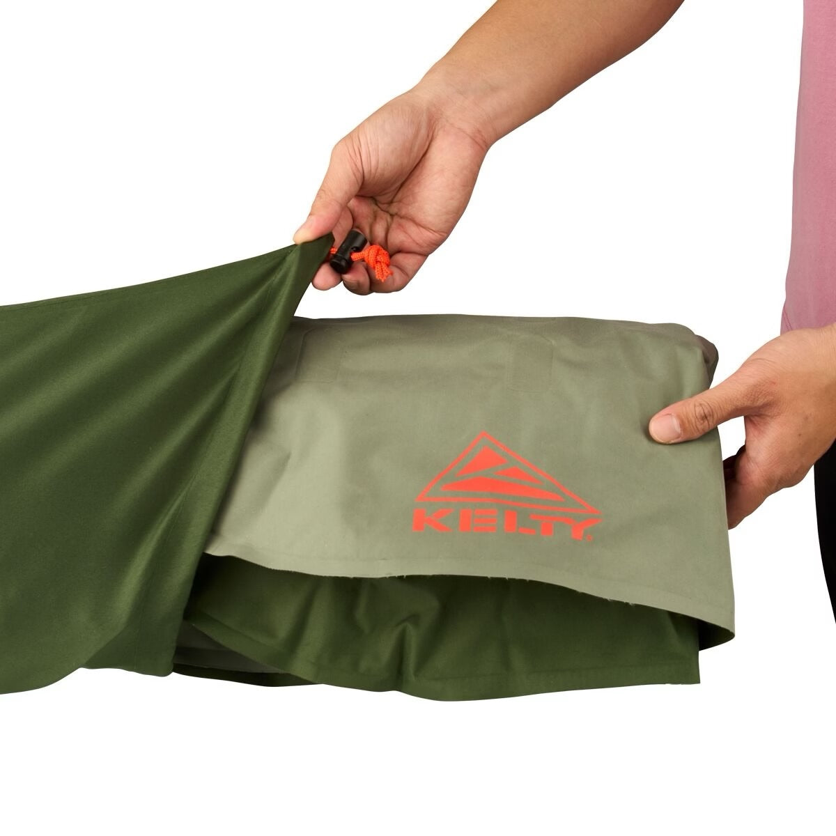 KELTY Kush Air Bed with Rechargeable Pump Green/Green