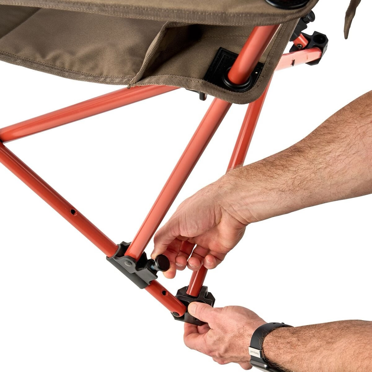 KELTY Deluxe Lounge Camp Chair Bungee Cord/Beluga
