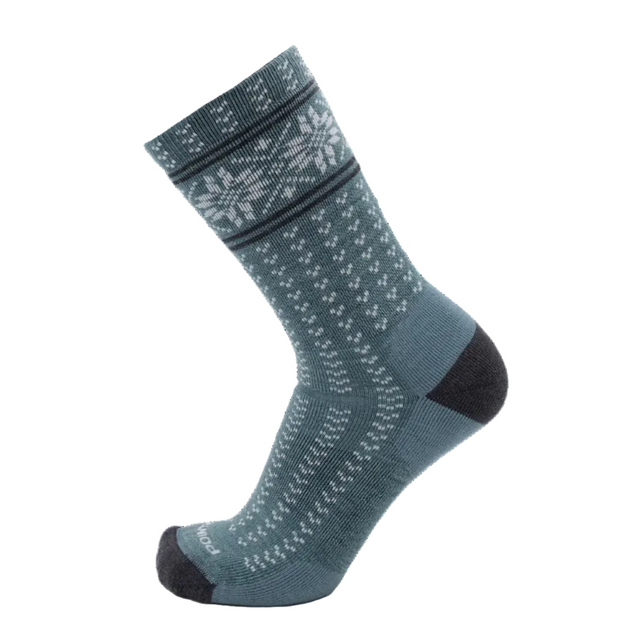 POINT6 Unisex Hans Holiday Special Crew Socks Medium Cushion Ocean