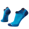 SMARTWOOL Unisex Run Low Ankle Socks Zero Cushion Laguna Blue