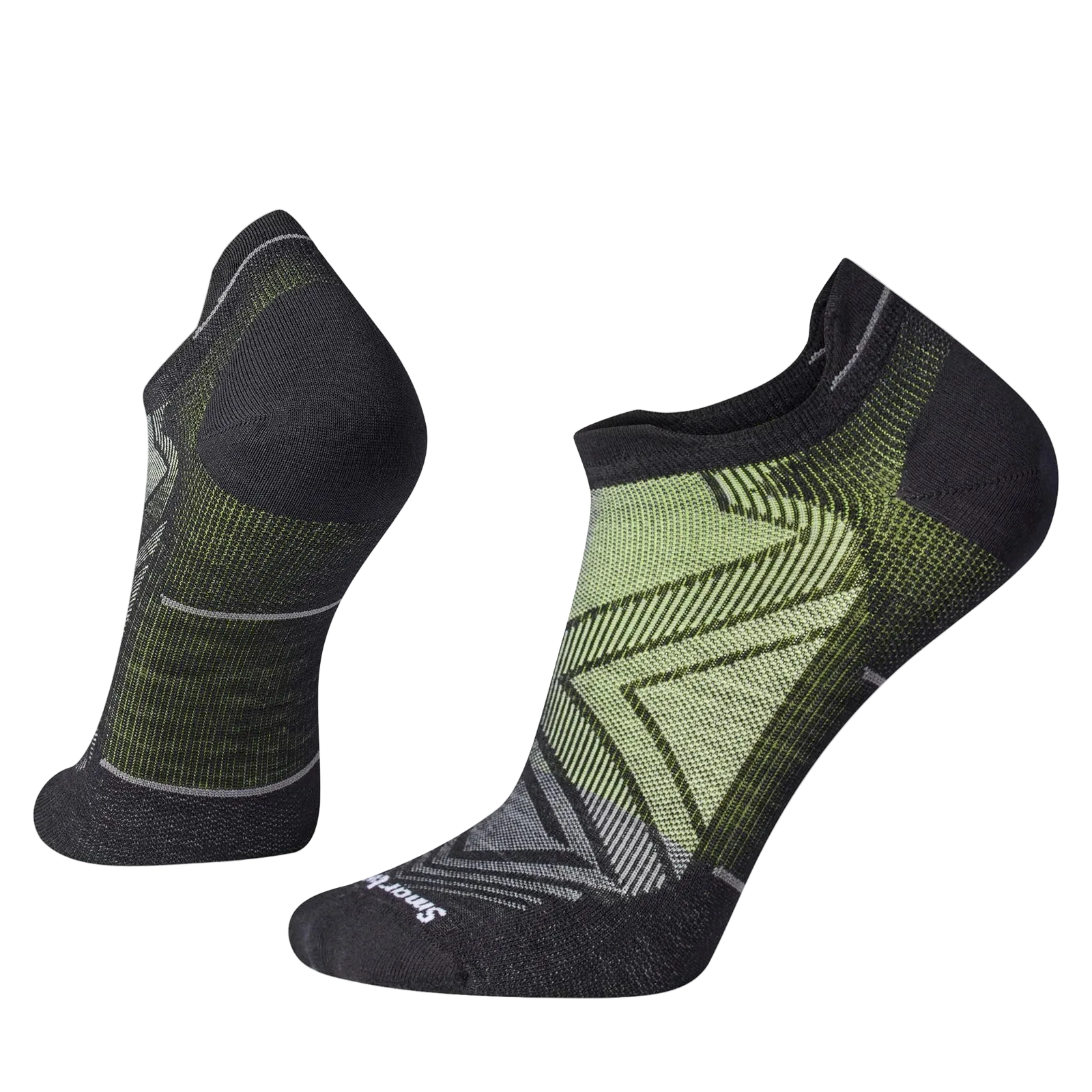 SMARTWOOL Unisex Run Low Ankle Socks Zero Cushion Black