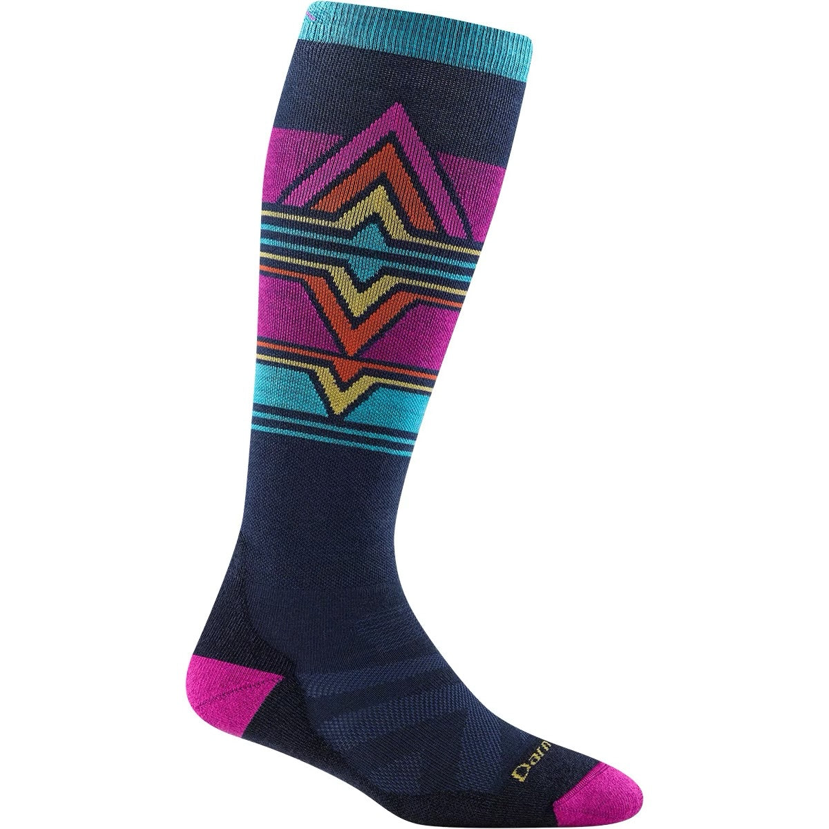 DARN TOUGH Women’s Echo Over-the-Calf Midweight Ski & Snowboard Socks 8048 Eclipse