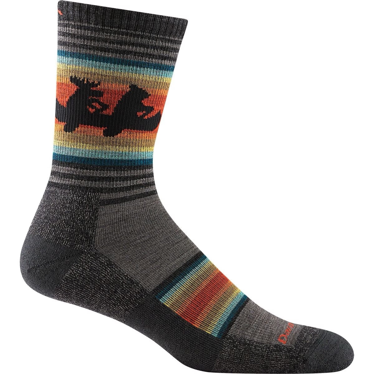 DARN TOUGH Men’s Willoughby Micro Crew Lightweight Hiking Socks 5003 Taupe