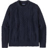 PATAGONIA Men's Sweater Recycled Wool-Blend Cable-Knit