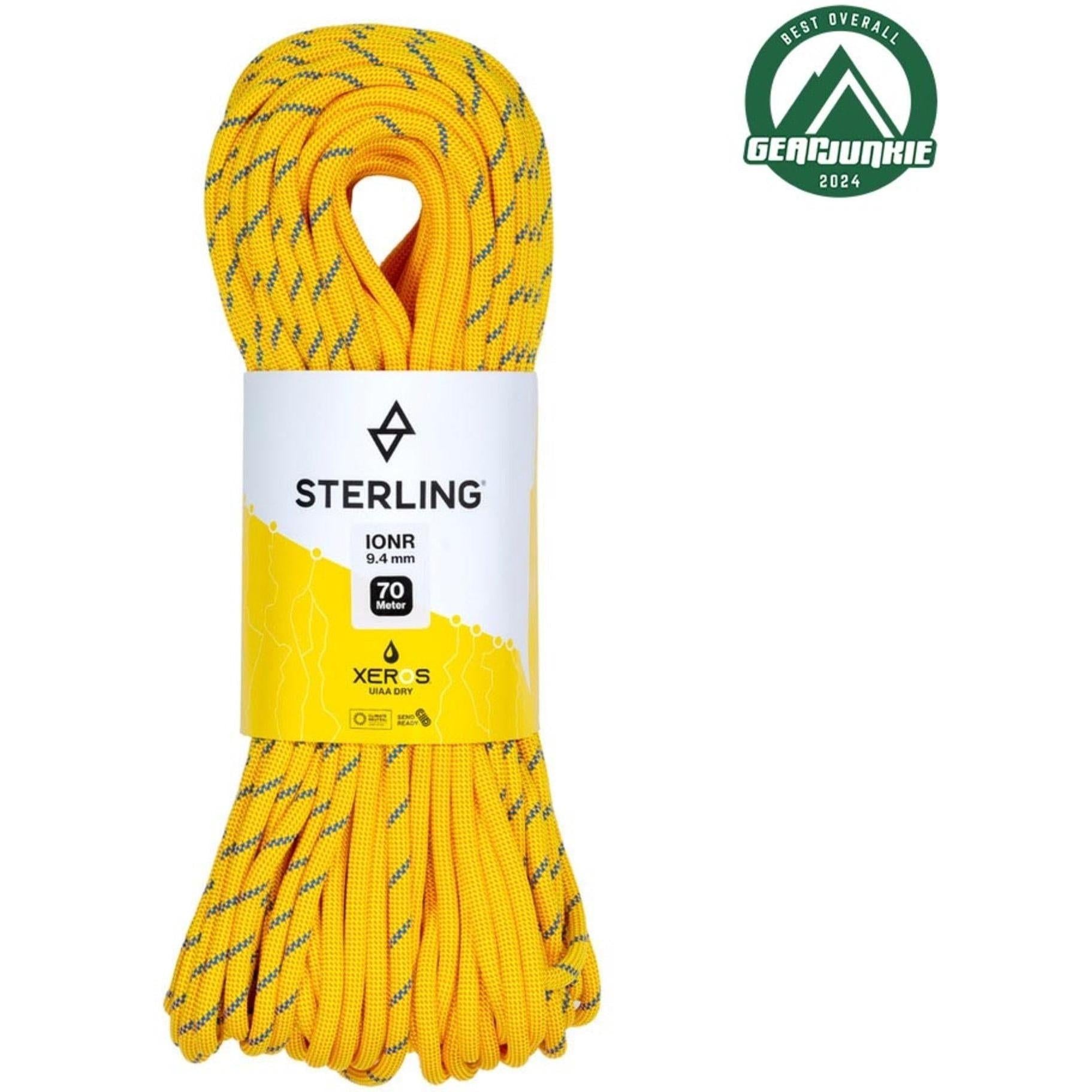 STERLING 9.4 ION R Xeros Climbing Rope BICOLOR
