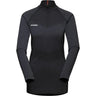 MAMMUT Women's TRIFT HALF ZIP L/S Base Layer Shirt