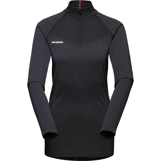 MAMMUT Women's TRIFT HALF ZIP L/S Base Layer Shirt