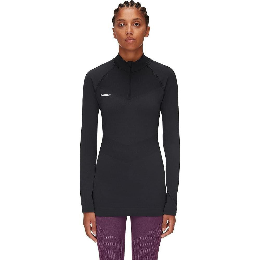 MAMMUT Women's TRIFT HALF ZIP L/S Base Layer Shirt