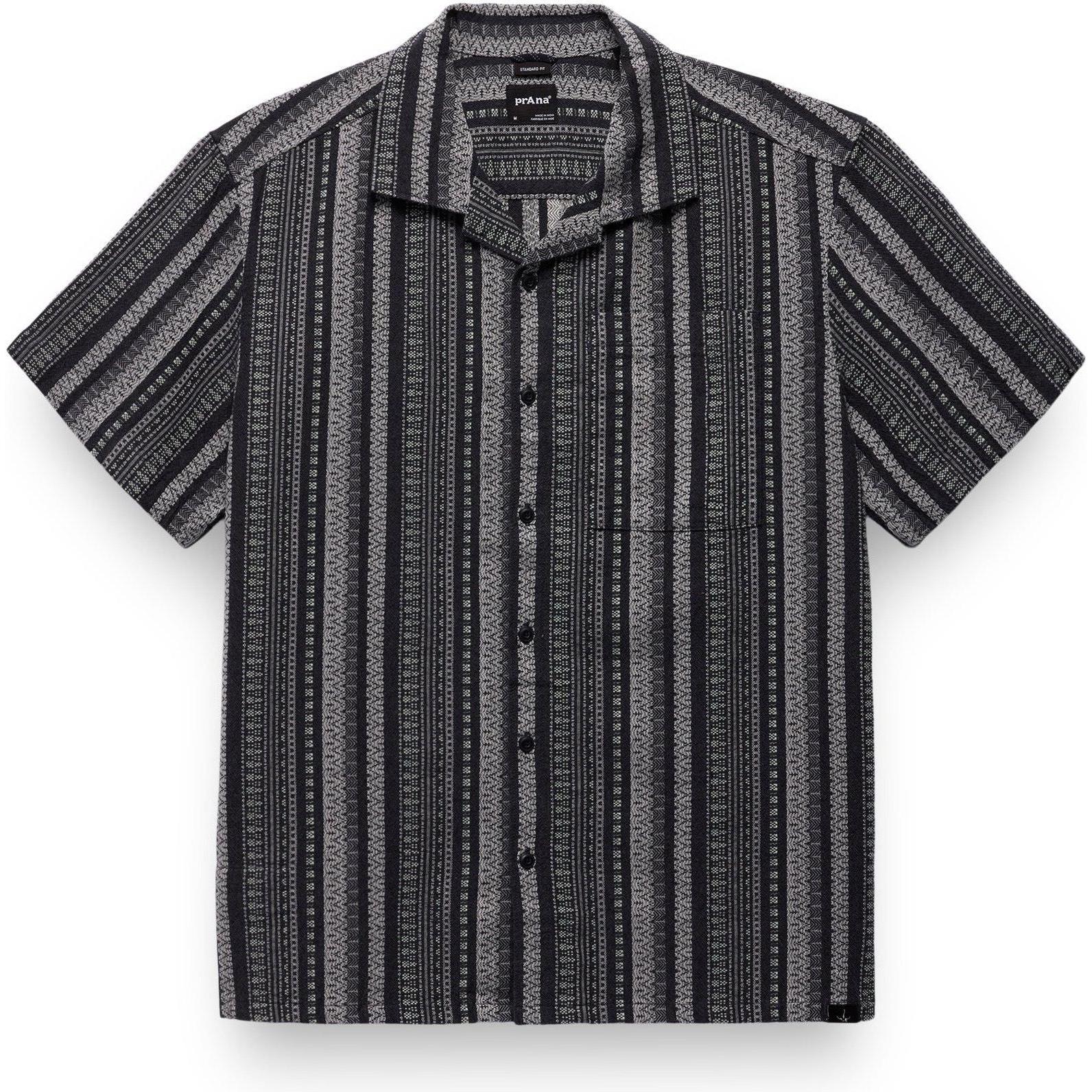 PRANA Men's Mantra Heritage Button-Down Short Sleeve Shirt