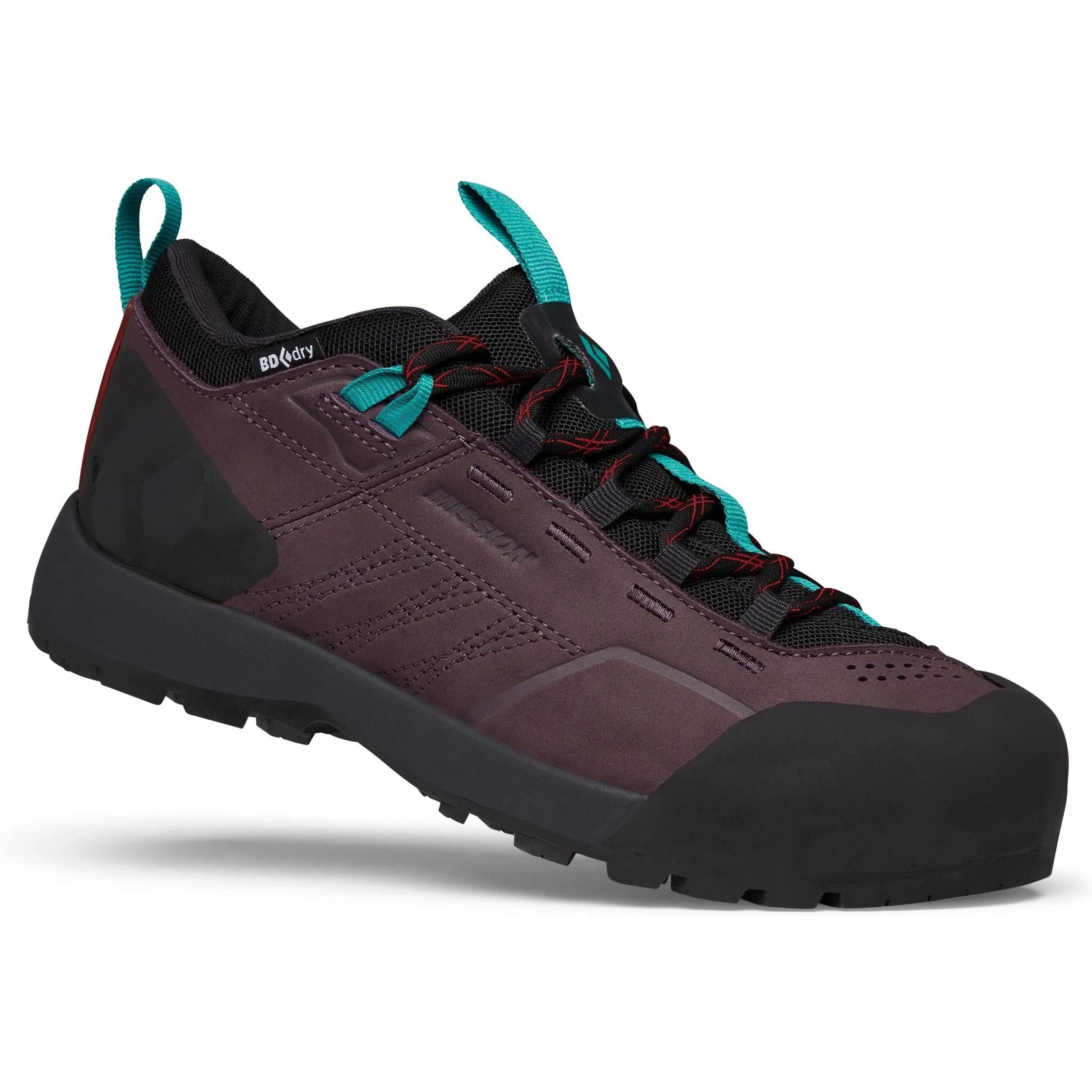 BLACK DIAMOND Women's MISSION Leather Low WP Approach Shoes