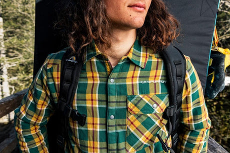 LA SPORTIVA Men's Rambler Lined Long Sleeve Flannel Shirt