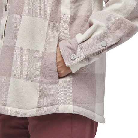 BLACK DIAMOND Women's PROJECT Lined L/S Flannel Shirt