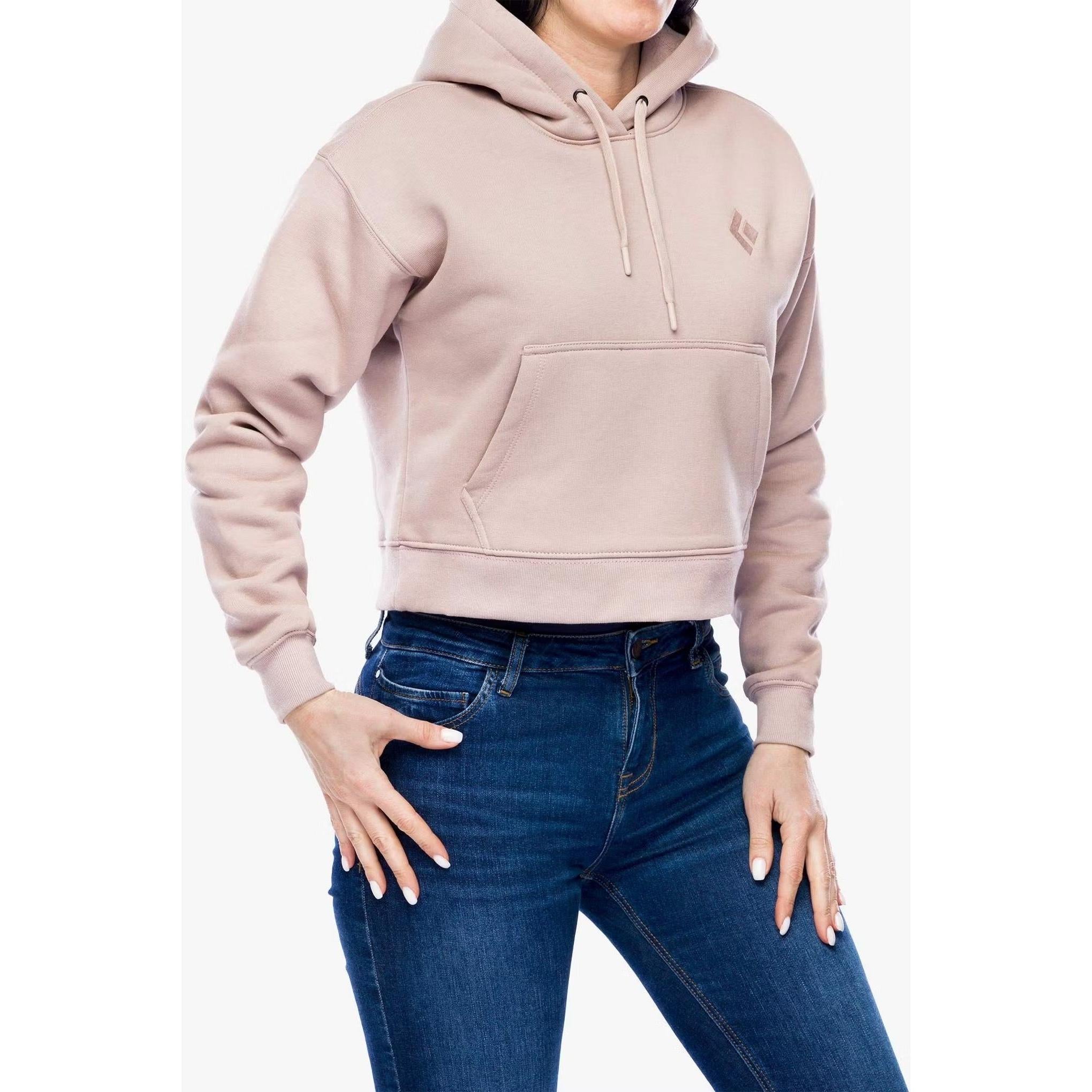 BLACK DIAMOND Women's CROP Pullover Hoody