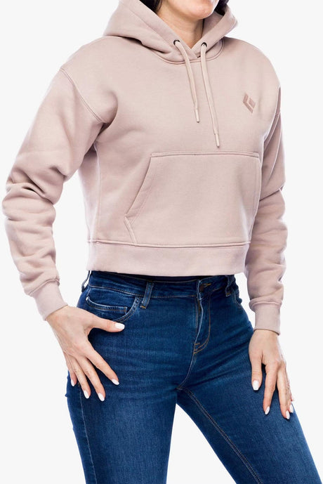BLACK DIAMOND Women's CROP Pullover Hoody