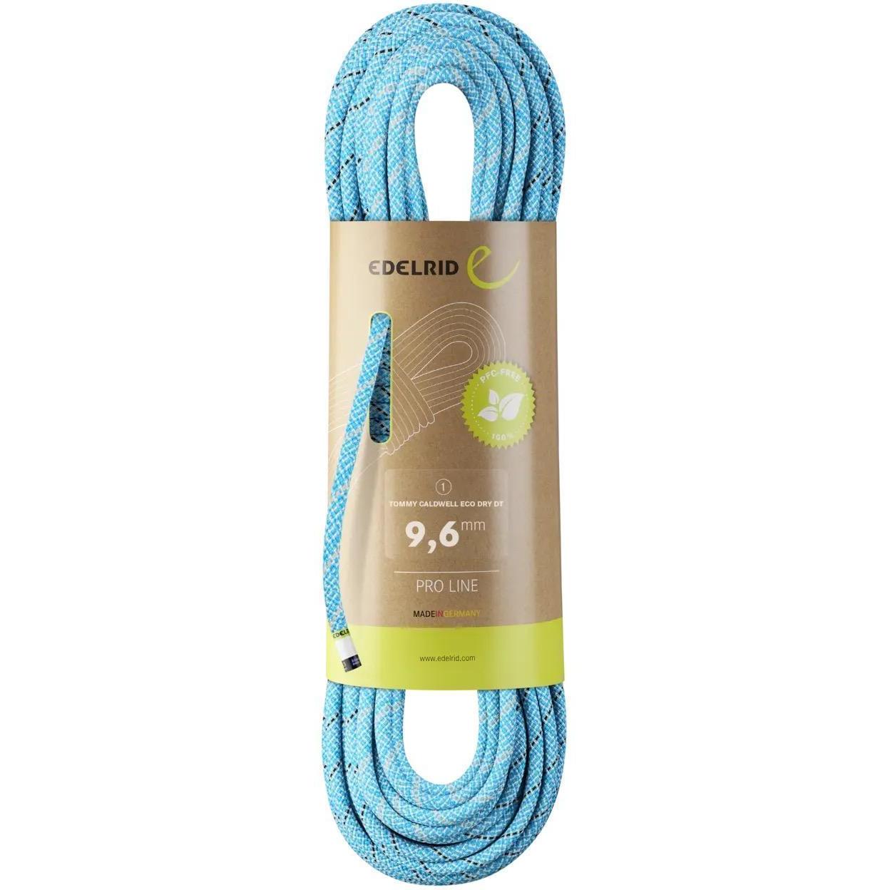 EDELRID 9.6 TOMMY CALDWELL EcoDry DUOTEC Climbing Rope