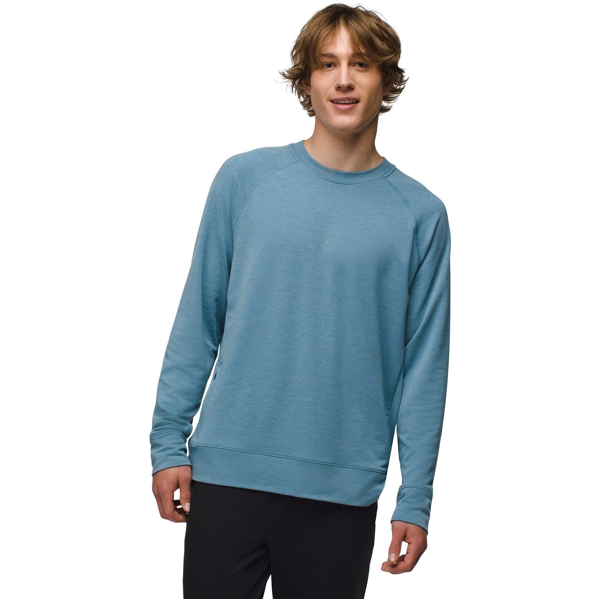 PRANA Men's North County Crew Long Sleeve Sweatshirt