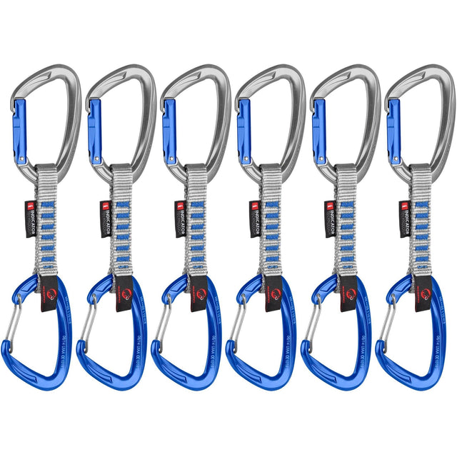 MAMMUT CRAG INDICATOR WIRE Keylock 10cn 6/pk Quickdraws